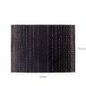 Individual Pvc 45X33cm Preto Individual Pvc 45X33cm Preto