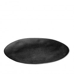 Bandeja Arizona Oval 31X24X2.5cm Preto