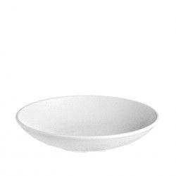 Prato Porcelana Fundo Arizona Branco 23X4.5cm
