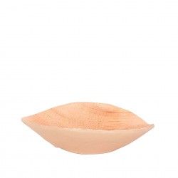 Bandeja Banana Oval Bege 24X12X3cm