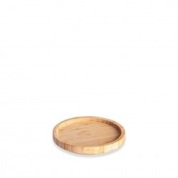 Bandeja Bambu Wood Bege 10X1.5cm