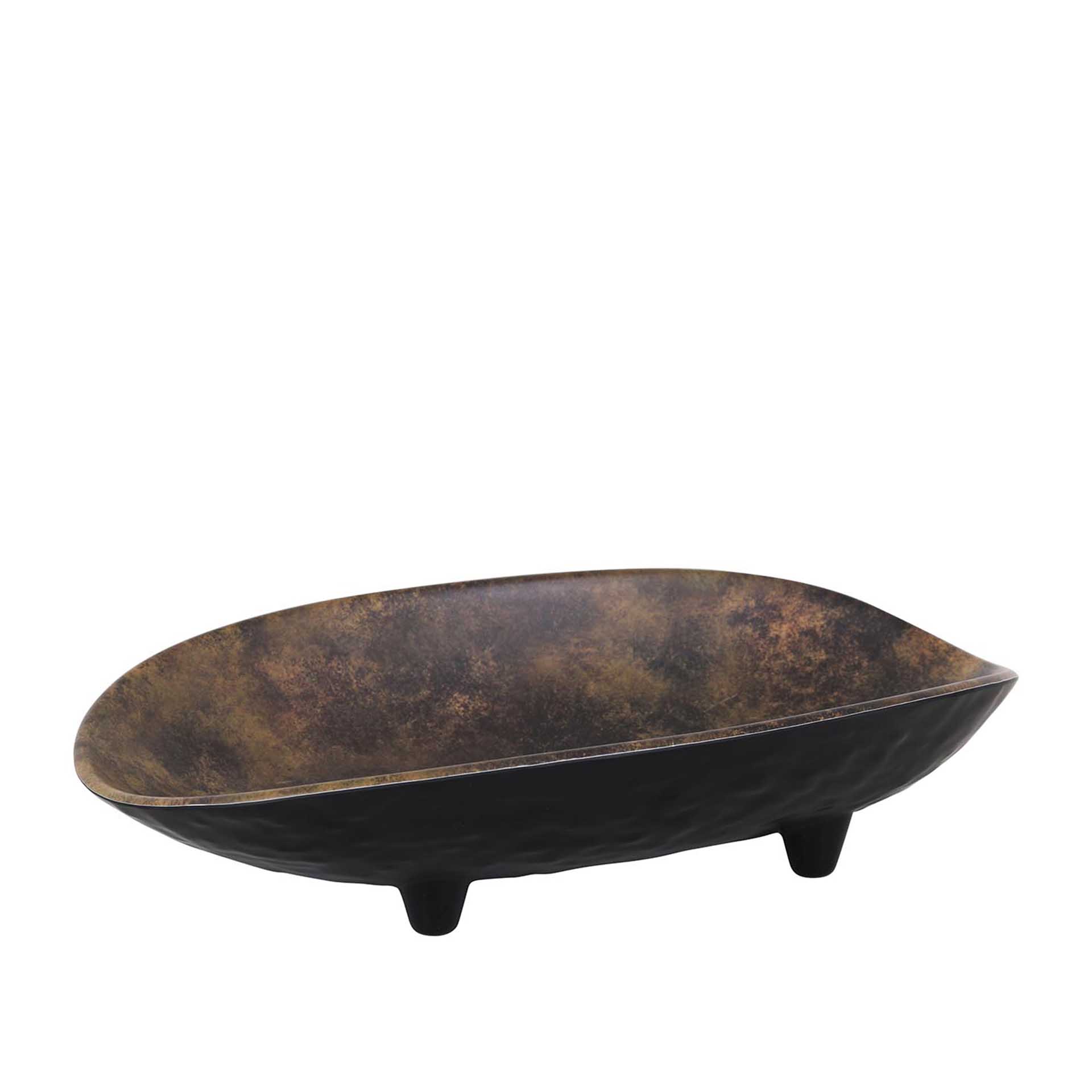 Tigela Melamina Ranger Retangular Castanho 30X19.5X7cm