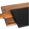 Suporte Accia + Base Ardsia Soft-Africa Preto 51X20.5X1.5cm