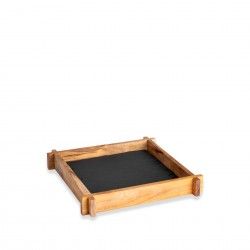 Suporte Accia + Base Ardsia Soft-Africa Preto 27.5X27.5X4cm