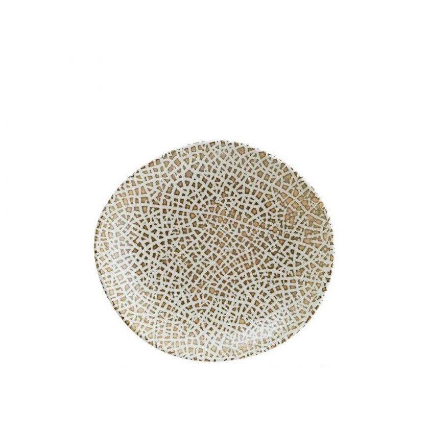 Prato Fundo Porcelana Taipan Multicor 26X24cm