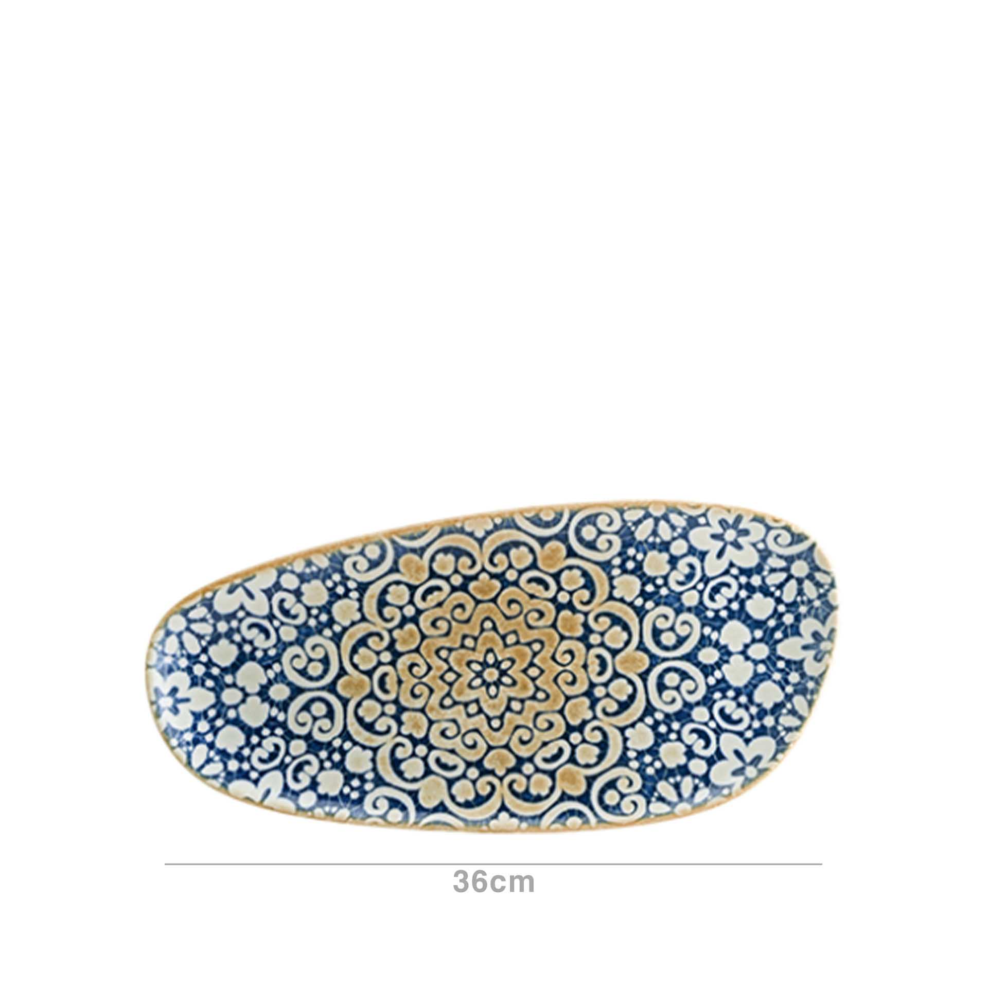 Prato Ladeiro Porcelana Alhambra Multicor
