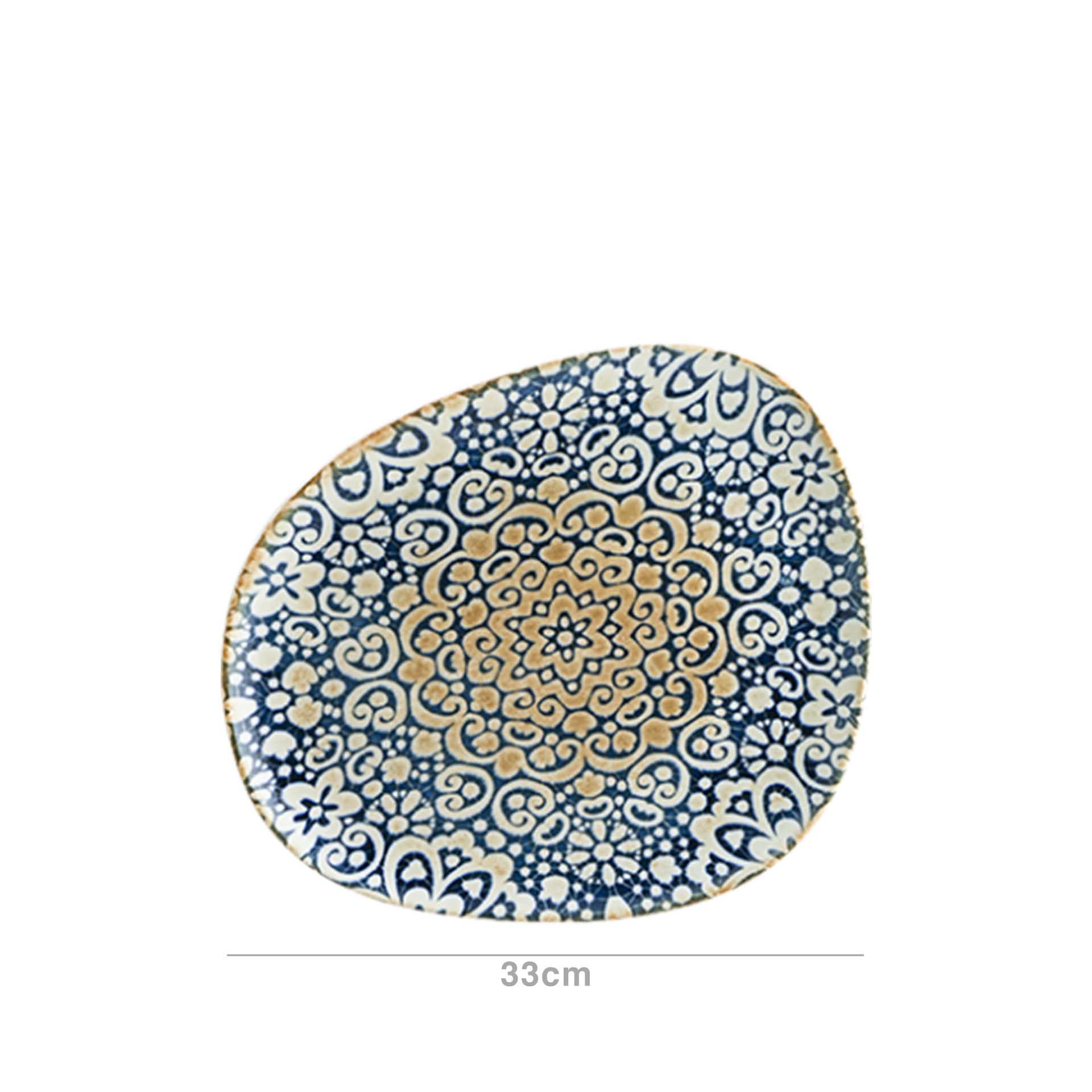 Prato Ladeiro Porcelana Alhambra Multicor