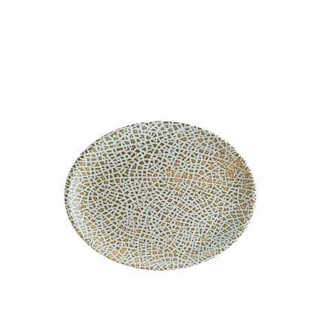 Bandeja Porcelana Taipan Gourmet Oval Multicor 25X19cm - Image product