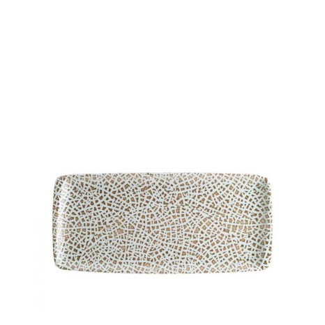 Bandeja Porcelana Taipan Retangular Multicor 34X15cm - Image product