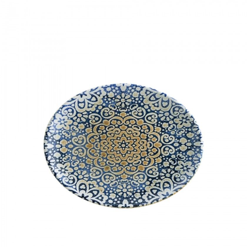 Bandeja Oval Alhambra Multicor 31X24cm