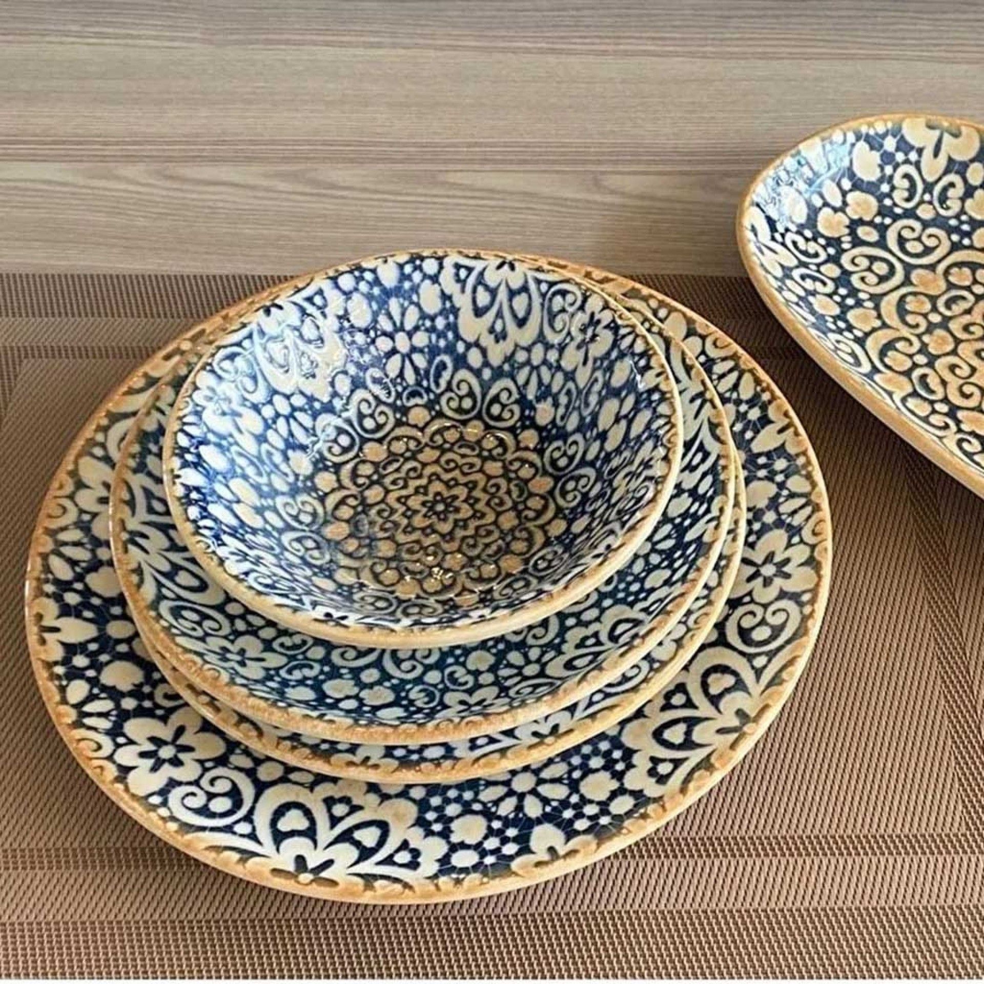 Prato Marcador Alhambra Gourmet Multicor 30X3cm