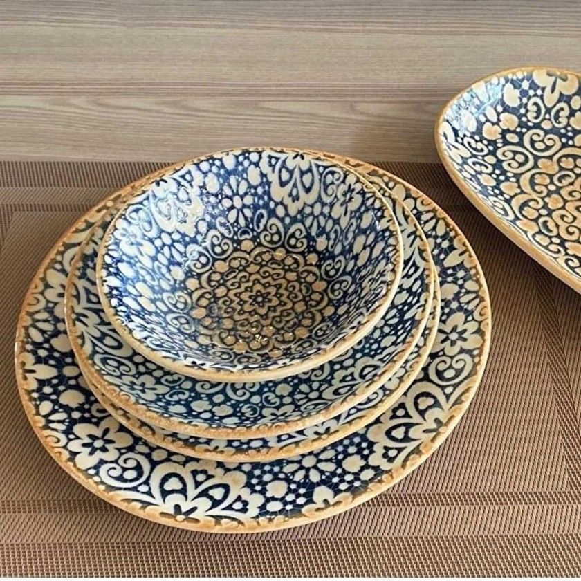 Prato Marcador Alhambra Gourmet Multicor 30X3cm Prato Marcador Alhambra Gourmet Multicor 30X3cm