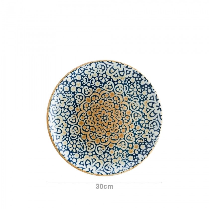 Prato Marcador Alhambra Gourmet Multicor 30X3cm Prato Marcador Alhambra Gourmet Multicor 30X3cm