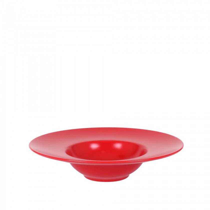 Prato The Reserve Porcelana Risotto Vermelho 28X7cm