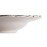 Prato Porcelana Hermes Porcelana Pasta Castanho 28X6cm Prato Porcelana Hermes Porcelana Pasta Castanho 28X6cm