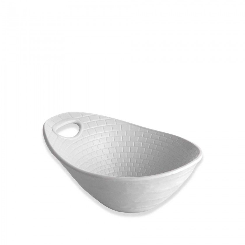 Taa Melamina Perpignan Branco 21.5X17.5X10cm