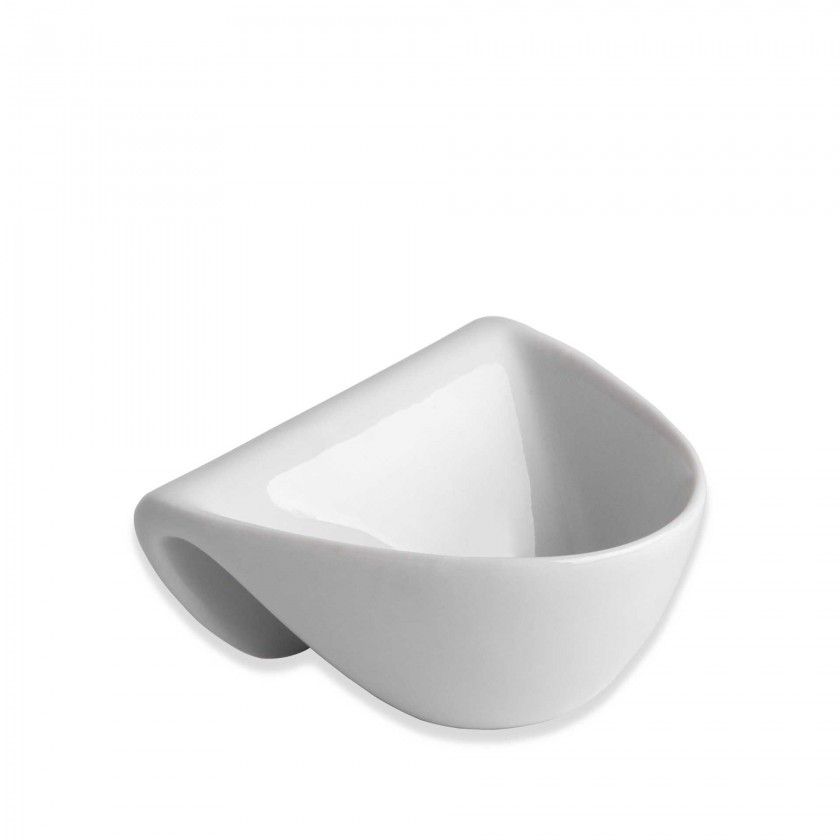 Taça para Molho Porcelana Salsera Branco 3cl 6.5X7.5X3.5cm Taça para Molho Porcelana Salsera Branco 3cl 6.5X7.5X3.5cm