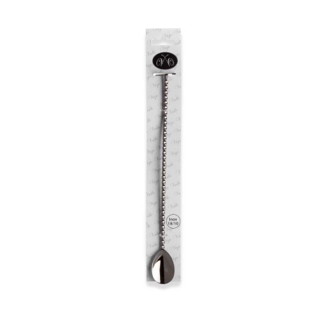 Colher Batedor Cocktail Bartender Preto 27cm - Image product