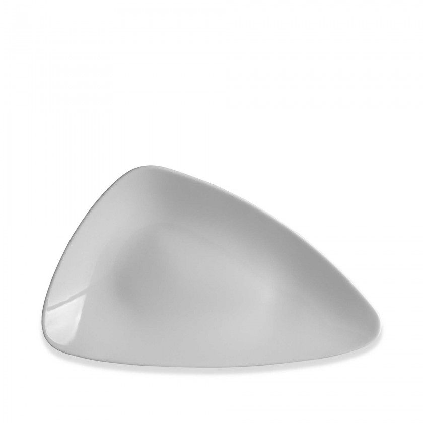 Prato Porcelana Vendome Bege 41X24X5cm