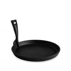 Frigideira Ferro com Cabo Gourmand Preto 22X3cm
