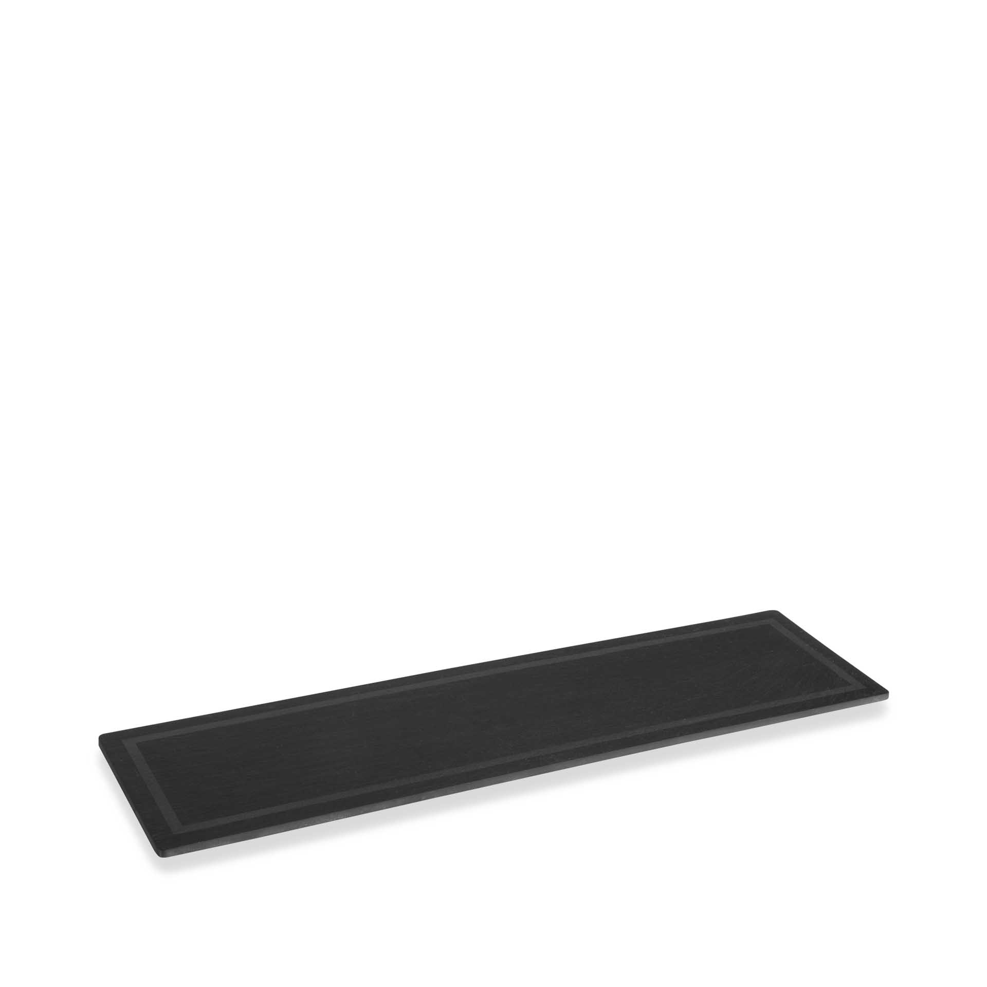 Bandeja Ardósia Africa Preto 50X14X0.5cm