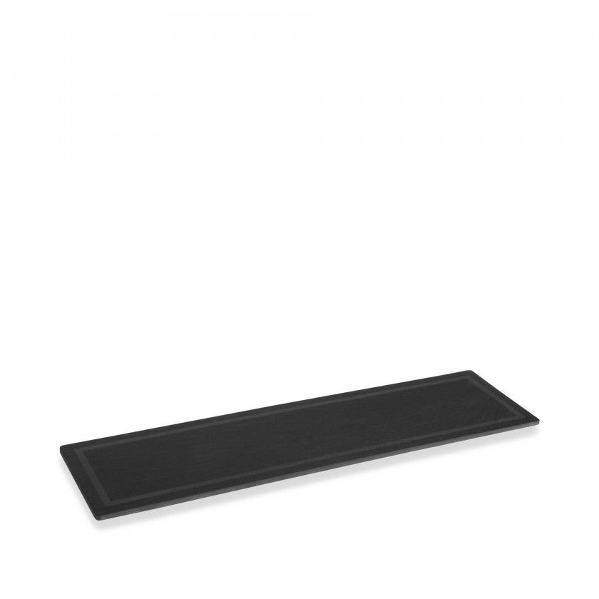 Bandeja Ardsia Africa Preto 50X14X0.5cm