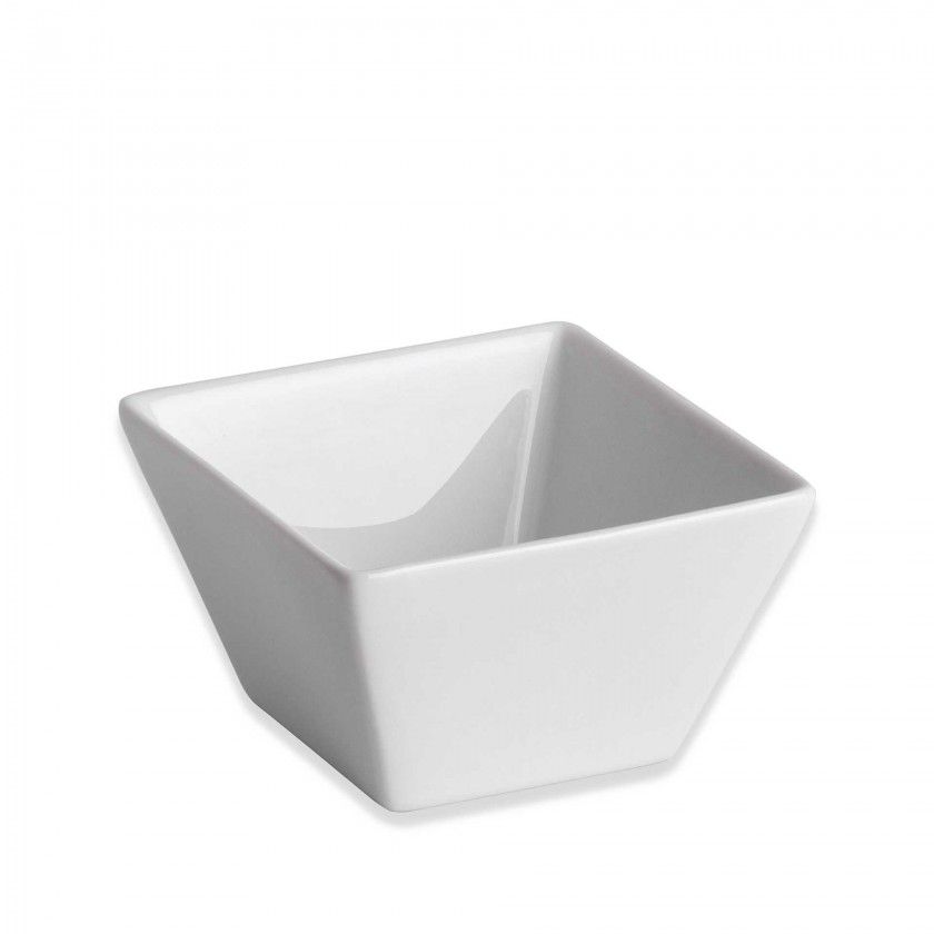 Ta�a Porcelana Ming Branco 10X10X6cm