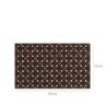 Individual Pvc Retangular Castanho 45X33cm Individual Pvc Retangular Castanho 45X33cm
