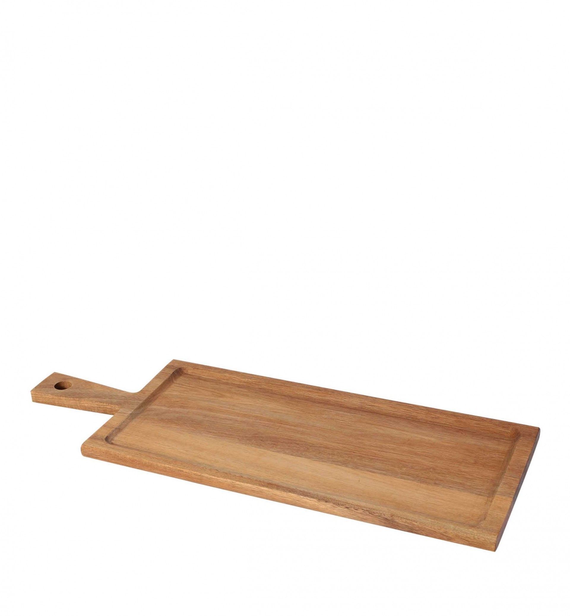 Tábua Acácia Wood Castanho 56X20X1.5cm