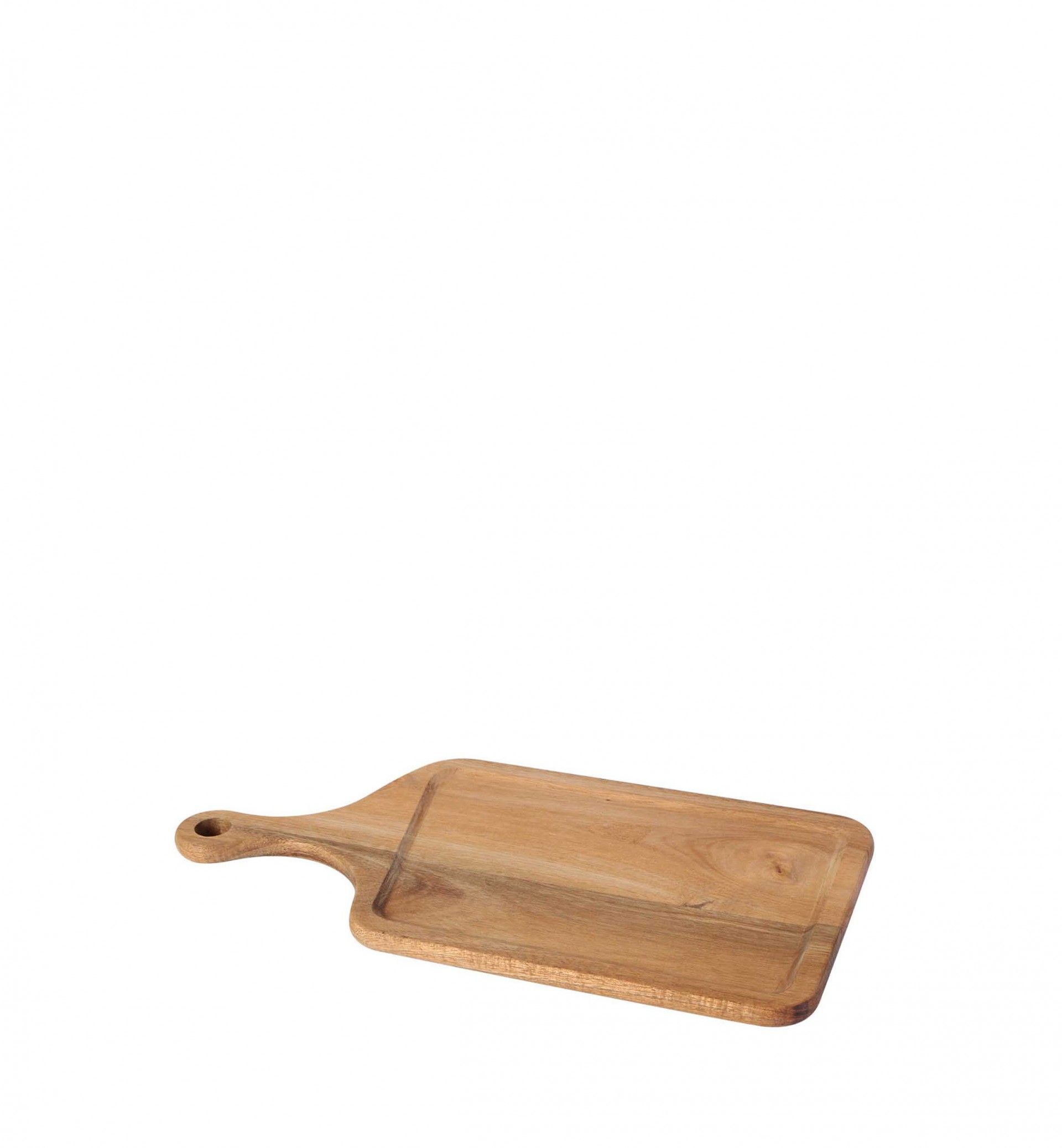 Tábua Acácia Wood Castanho 40X20X1.5cm