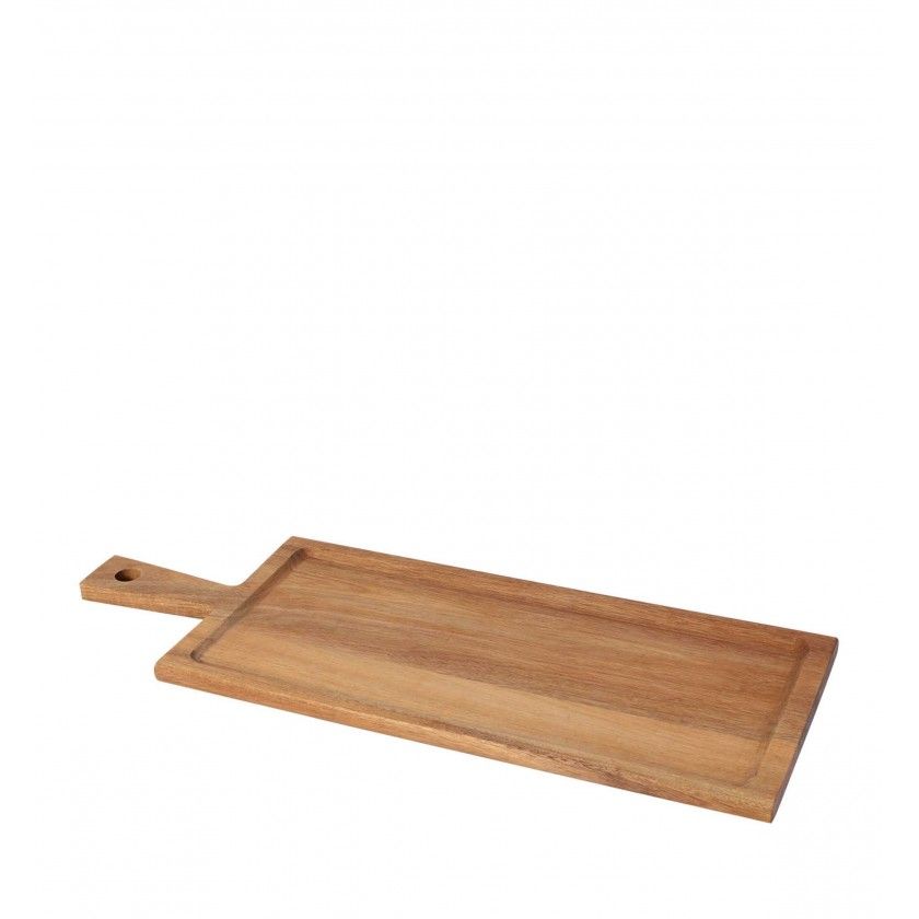 Tábua Acácia Wood Castanho 56X20X1.5cm Tábua Acácia Wood Castanho 56X20X1.5cm