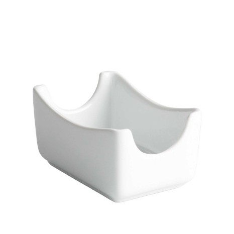 Açucareiro Porcelana Ming Branco 7X11X5.5cm - Image product