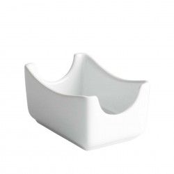 Aucareiro Porcelana Ming Branco 7X11X5.5cm