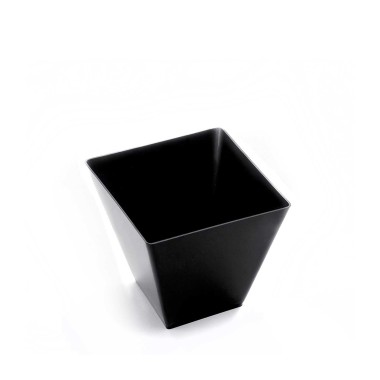Taça Reutilizável Fingerfood Mini Preto 95ml Pack 25