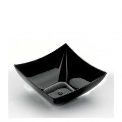 Taa Reutilizvel Fingerfood Mini Preto 90ml 7X7cm Pack 25
