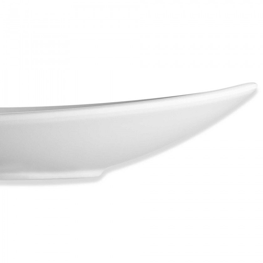 Bandeja Melamina Mamba Branco 30.5X17.5X5cm