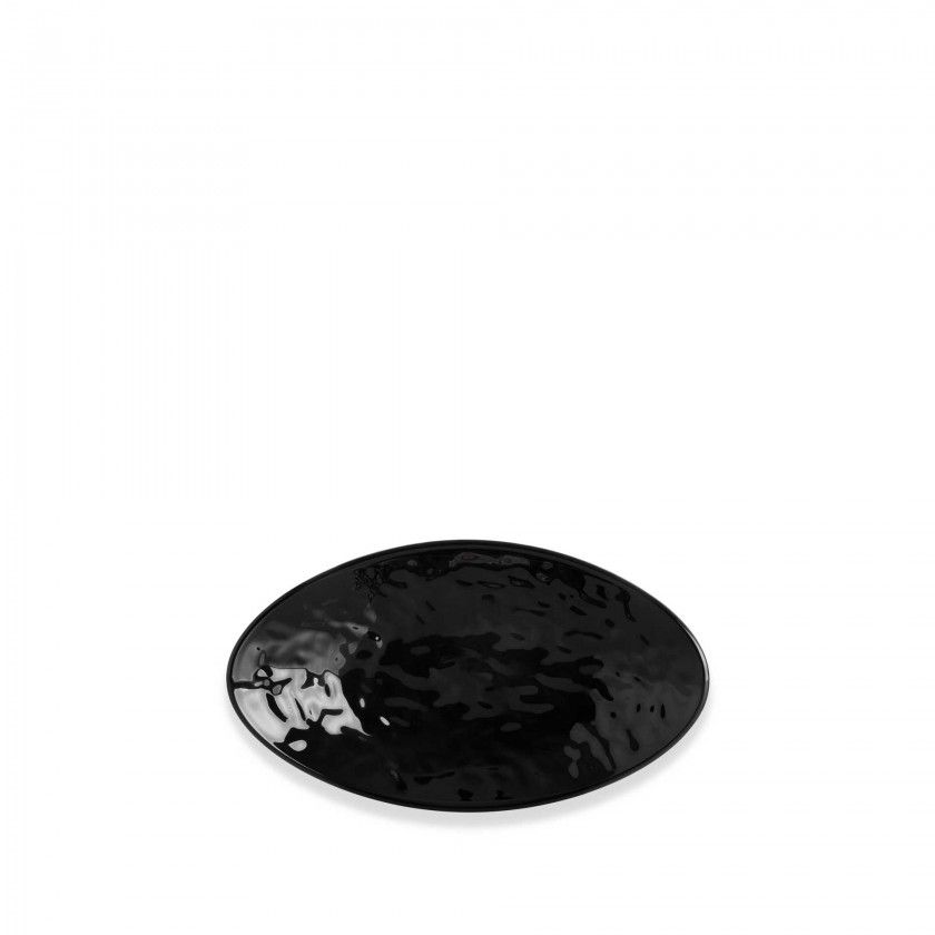Bandeja Melamina Mamba Preto 18.3X10.2X3.5cm