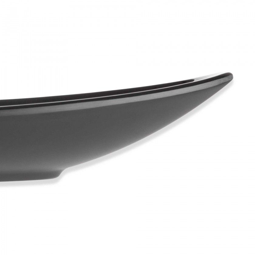 Bandeja Melamina Mamba Preto 18.3X10.2X3.5cm Bandeja Melamina Mamba Preto 18.3X10.2X3.5cm