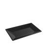 Travessa Melamina Ming Preto 30.5X19X3cm Travessa Melamina Ming Preto 30.5X19X3cm