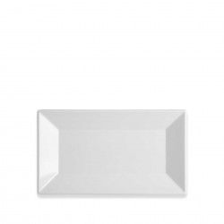 Travessa Melamina Ming Branco 35.5X20.2X3.6cm Travessa Melamina Ming Branco 35.5X20.2X3.6cm