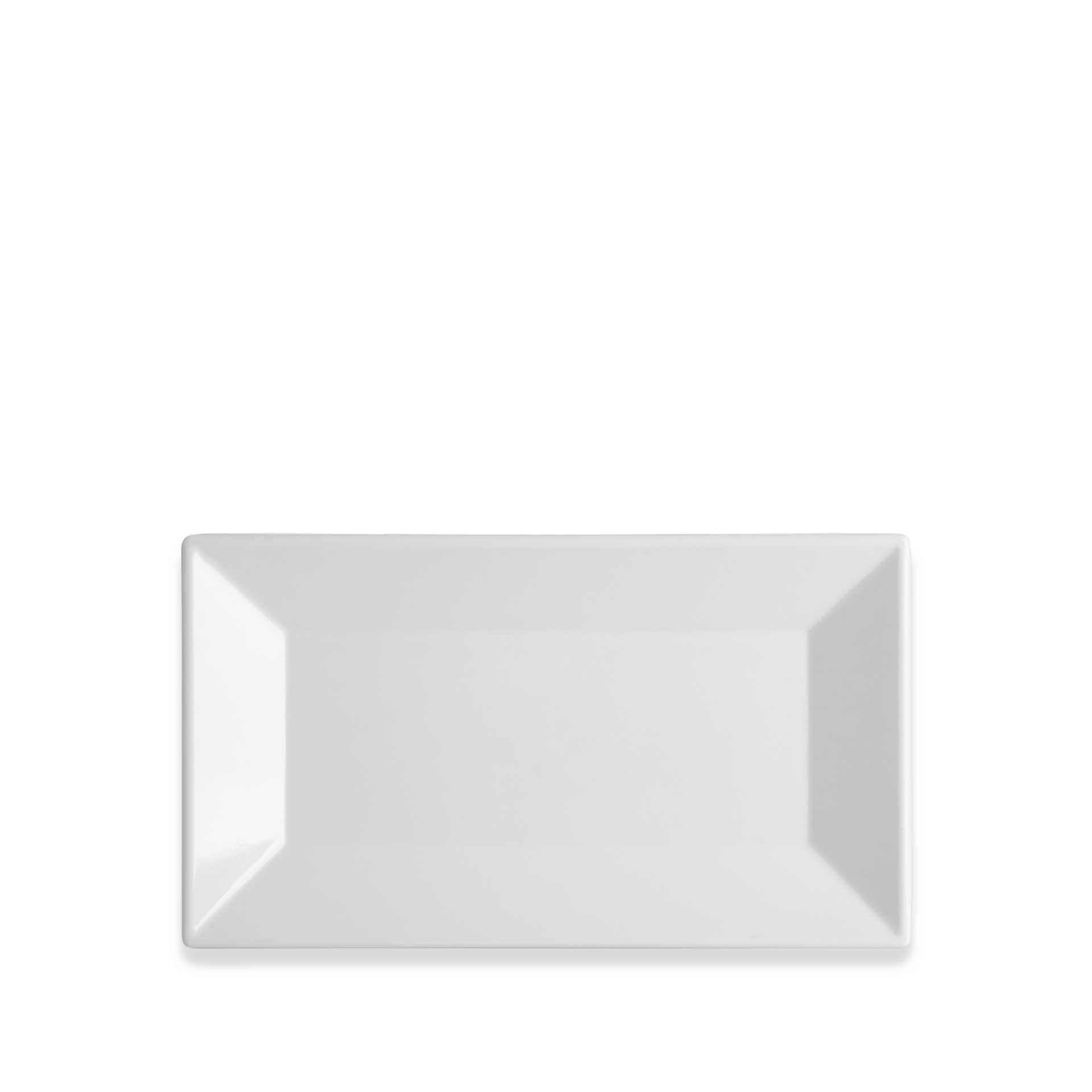 Travessa Melamina Ming Branco 35.5X20.2X3.6cm
