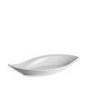 Travessa Folha Melamina Degustacion Branco 50X23X7.5cm Travessa Folha Melamina Degustacion Branco 50X23X7.5cm