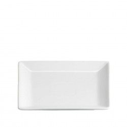 Prato Porcelana Ming Branco 9X9X1cm
