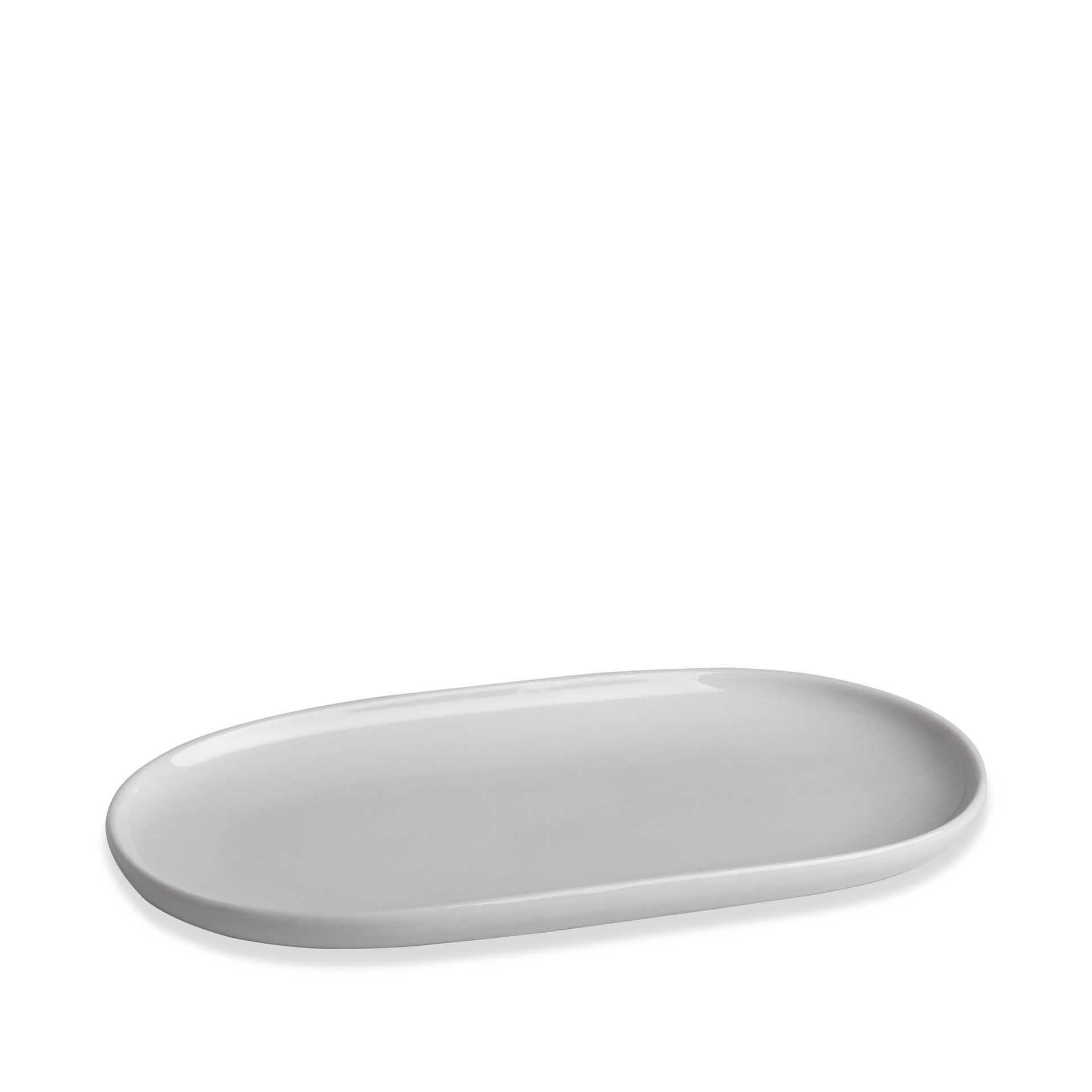 Travessa Porcelana Roma Branco 40X22X2.8cm