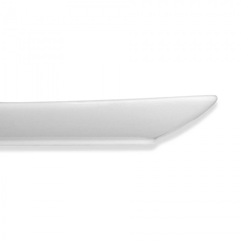 Travessa Porcelana Kenia Branco 42.5X29.5X3.7cm