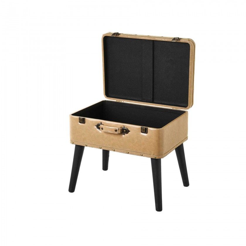 Banco Com Arrumao Bege