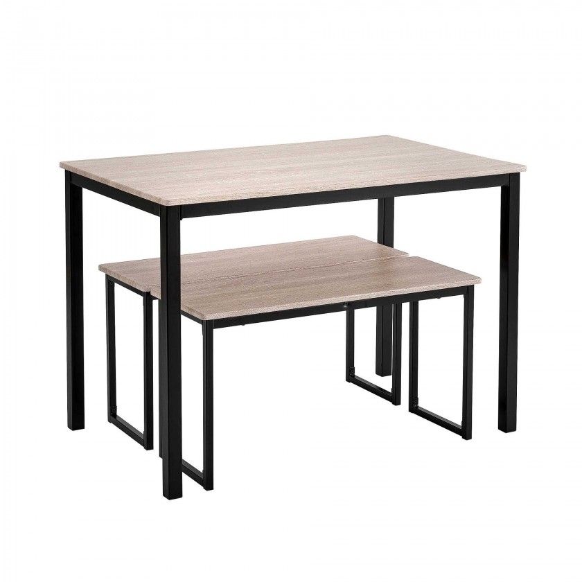 Mesa 110CM Com 2 Bancos Mesa 110CM Com 2 Bancos
