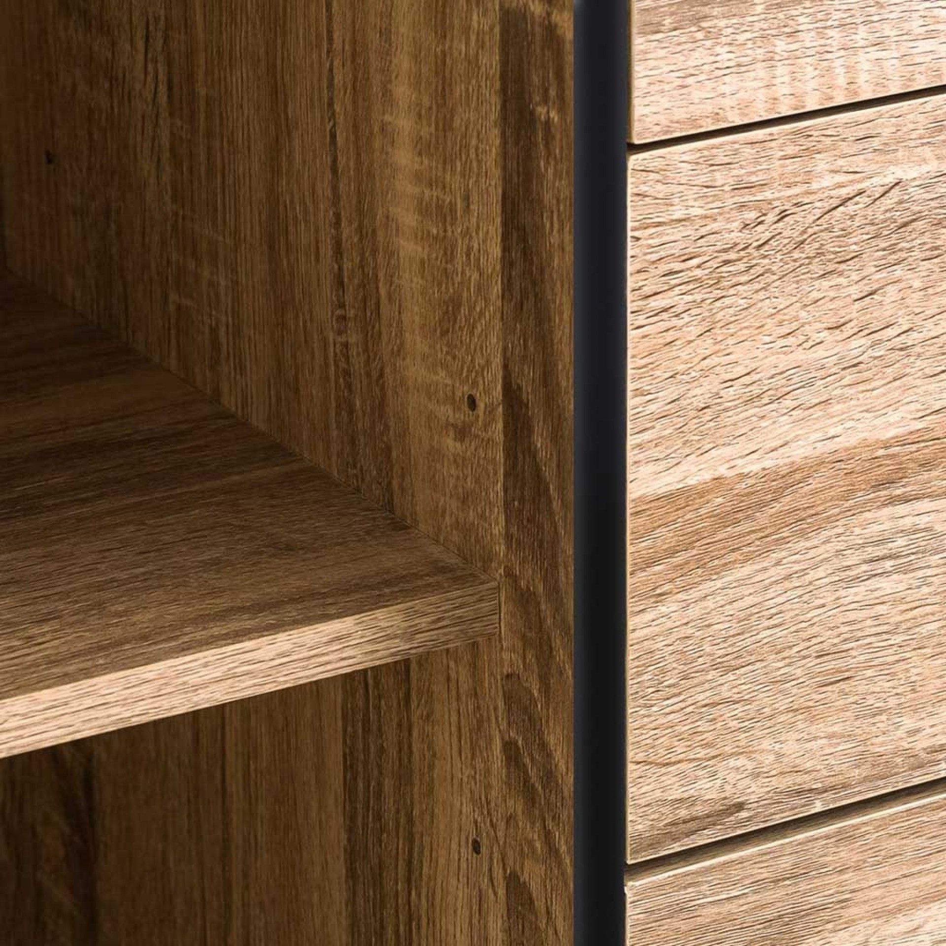 Movel 1 Portas 3 Gavetas 80X35X80CM