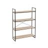 Estante 4 Prateleiras 100X33X142CM Estante 4 Prateleiras 100X33X142CM