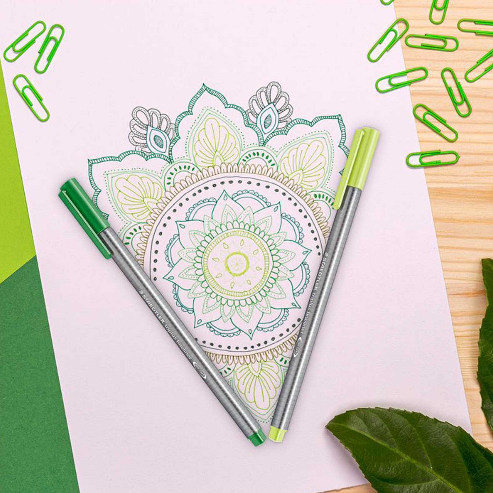 Caneta Ponta Fina Staedtler 10 Cores 0.3mm